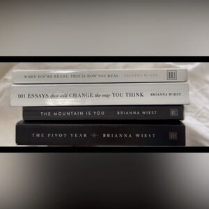 A collection of 4 books from the bestselling author Brianna Wiest.